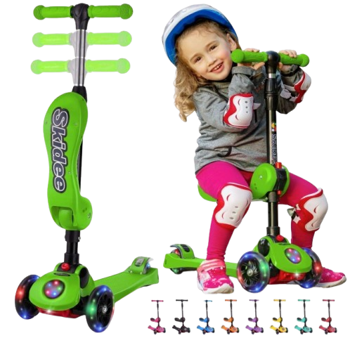 SKIDEE Kick Scooters for Kids Ages 3-5